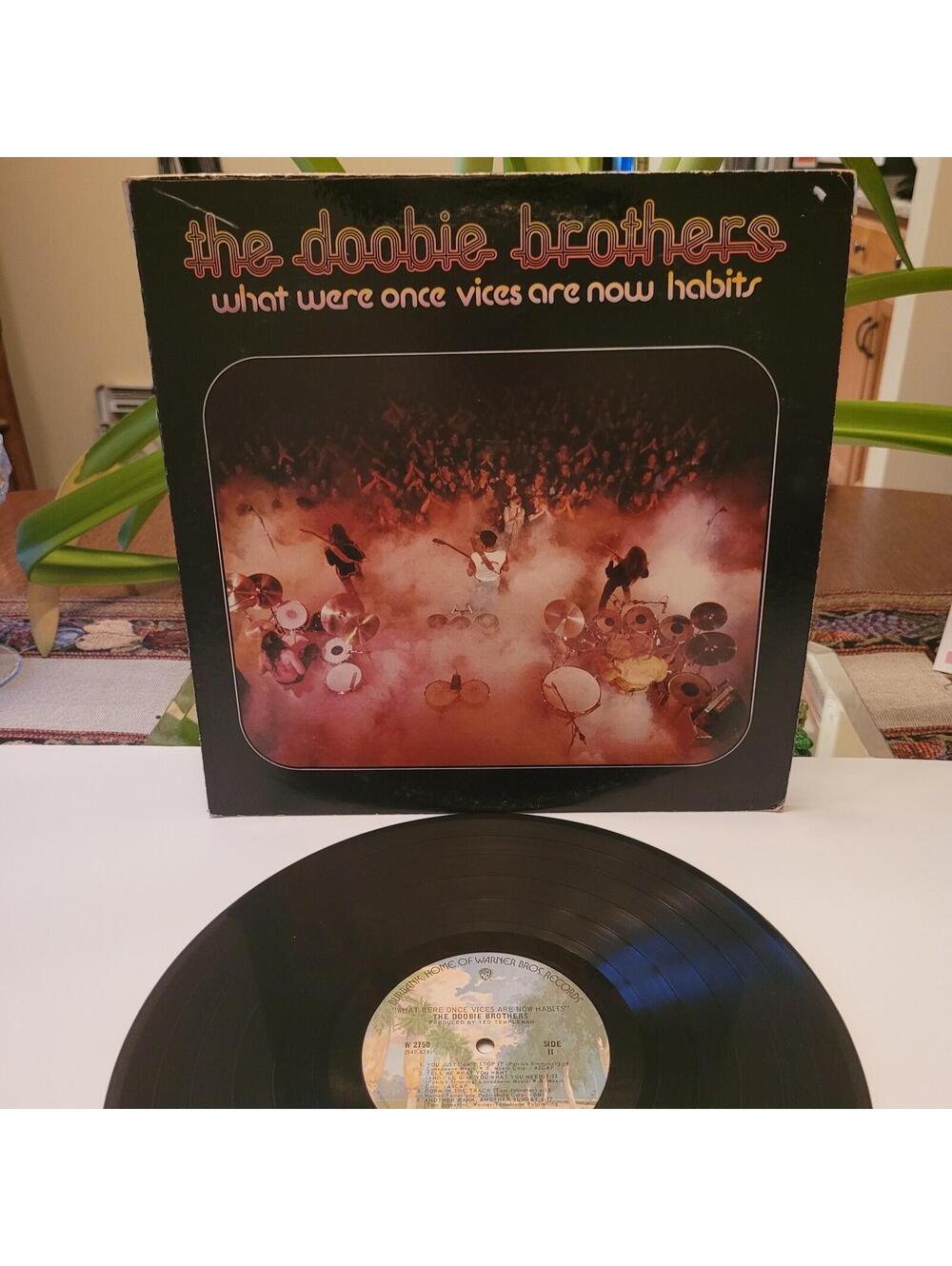 The Doobie Brothers Vinyl WHAT WERE ONCE VICES ARE NOW HABITS LP Record EX